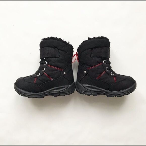 Kamik black snow boots EUC size 6 - Picture 2 of 8